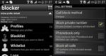 Postavljanje crne liste na Android pametnim telefonima: kako se riješiti neželjenih kontakata