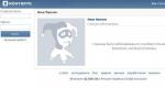 A VKontakte oldalhoz való hozzáférés visszaállítása - elemzés részletes utasításokkal