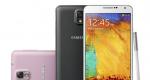Samsung Galaxy Note III: più grande, più veloce, più potente Caratteristiche tecniche del Samsung Galaxy Note 3