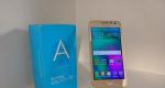 Smartphone Samsung Galaxy A3 SM-A300F: αξιολόγηση μοντέλου, κριτικές πελατών